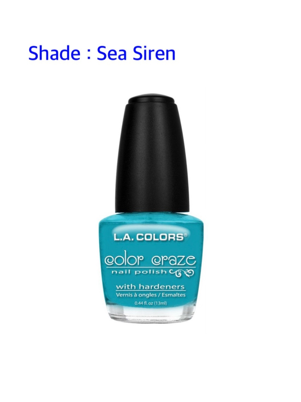 L.A. COLORS Color Craze Nail Polish - Sea Siren